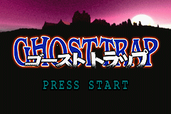 Ghost Trap Title Screen